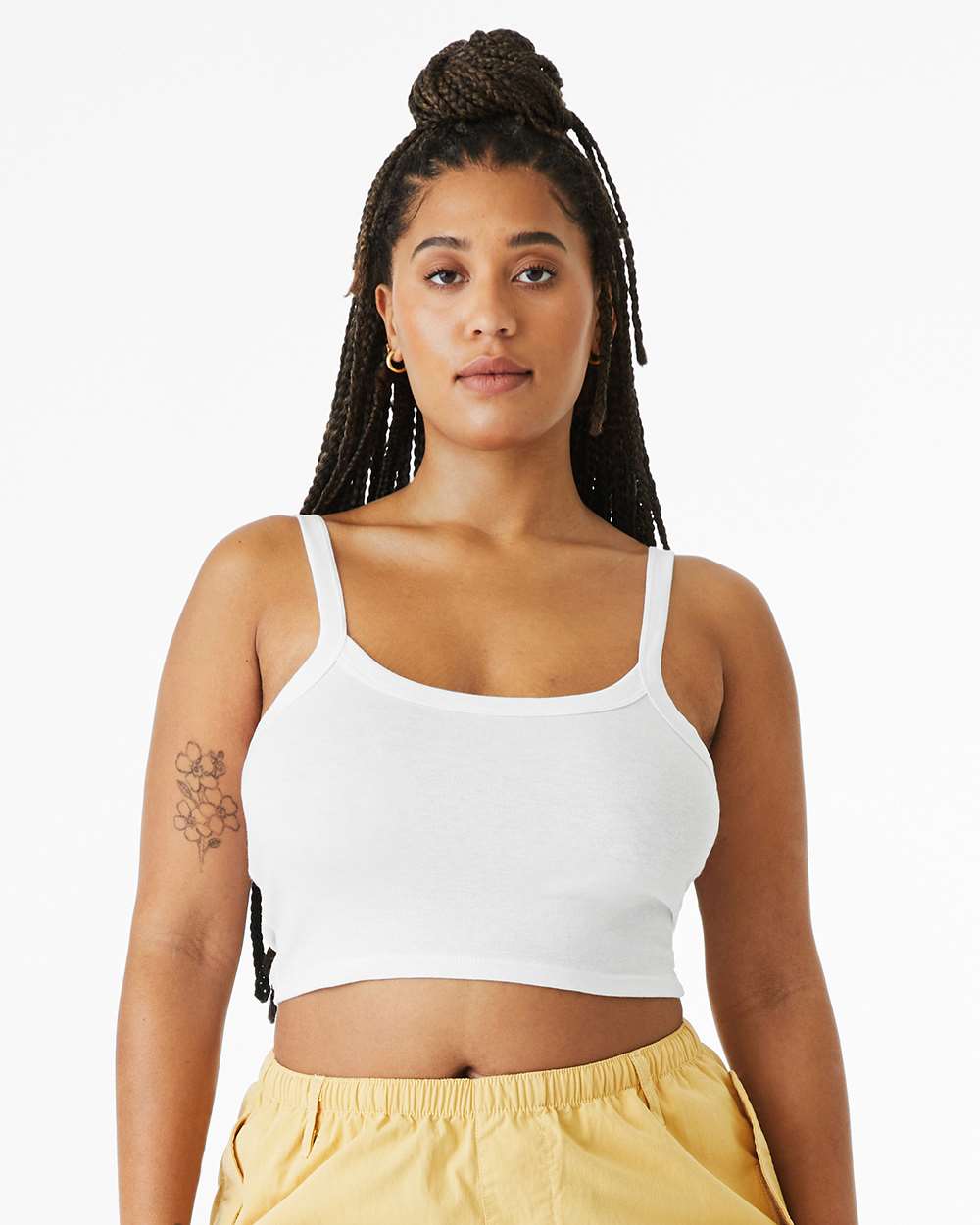 BELLA + CANVAS - Women's Micro Rib Spaghetti Strap Tank - 1012