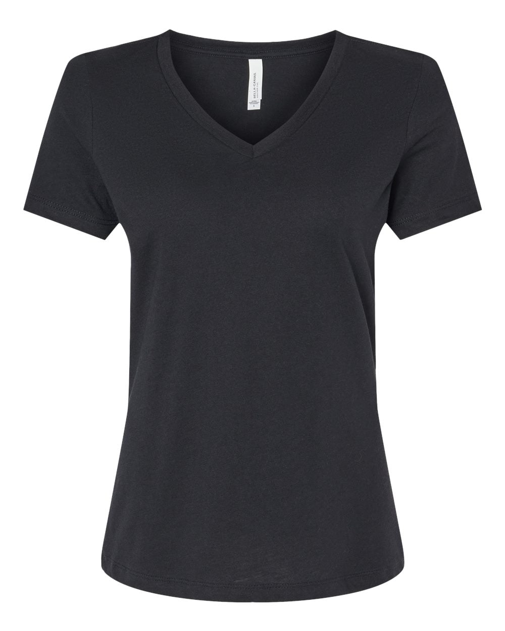 BELLA + CANVAS - Women's Relaxed Heather CVC V-Neck Tee