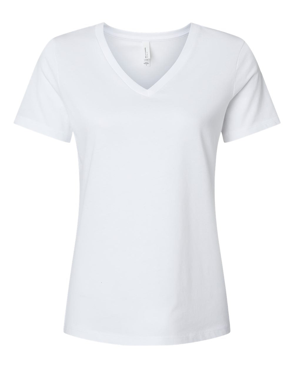 BELLA + CANVAS - Women's Relaxed Heather CVC V-Neck Tee