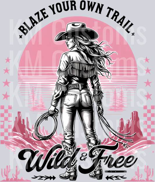 Blaze Your Own Trail - Pink