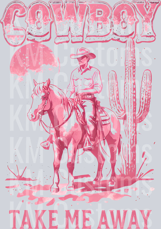 Cowboy Take Me Away - Pink