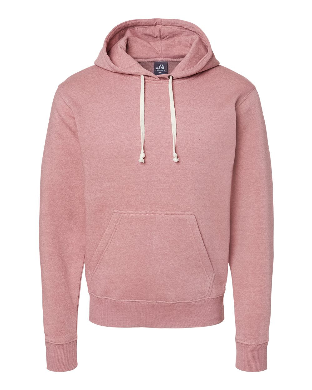 J. America - Triblend Fleece Hooded Sweatshirt - 8871