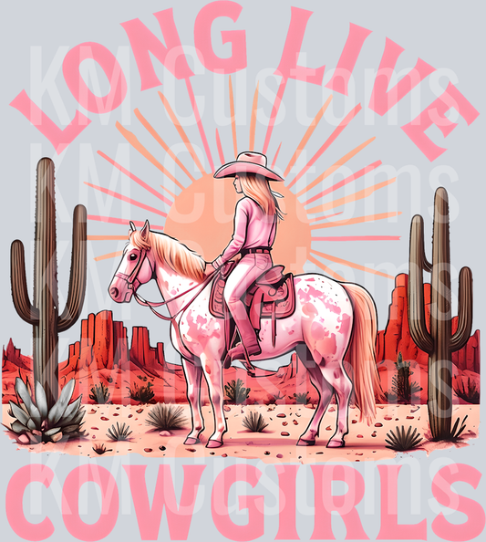 Long Live Cowgirls - Pink