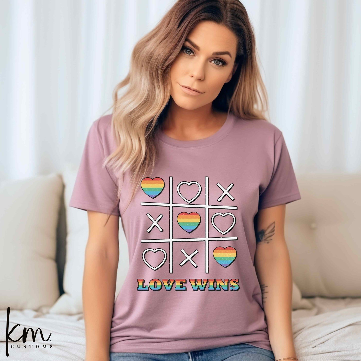 Love Wins Tick Tac Toe