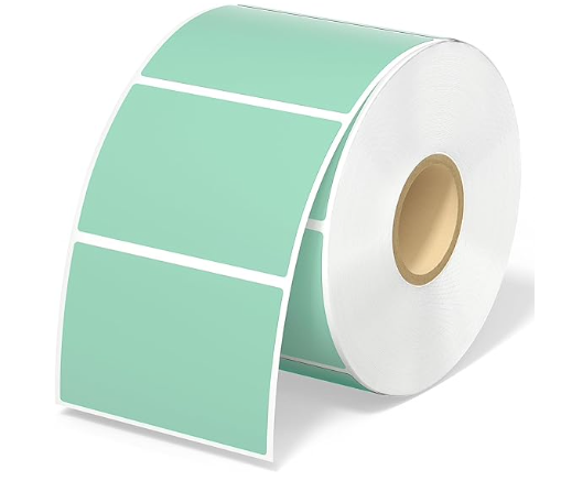 Retro Packaging Stickers - 100 Count