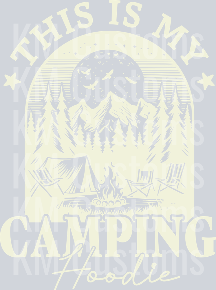This is my camping hoodie