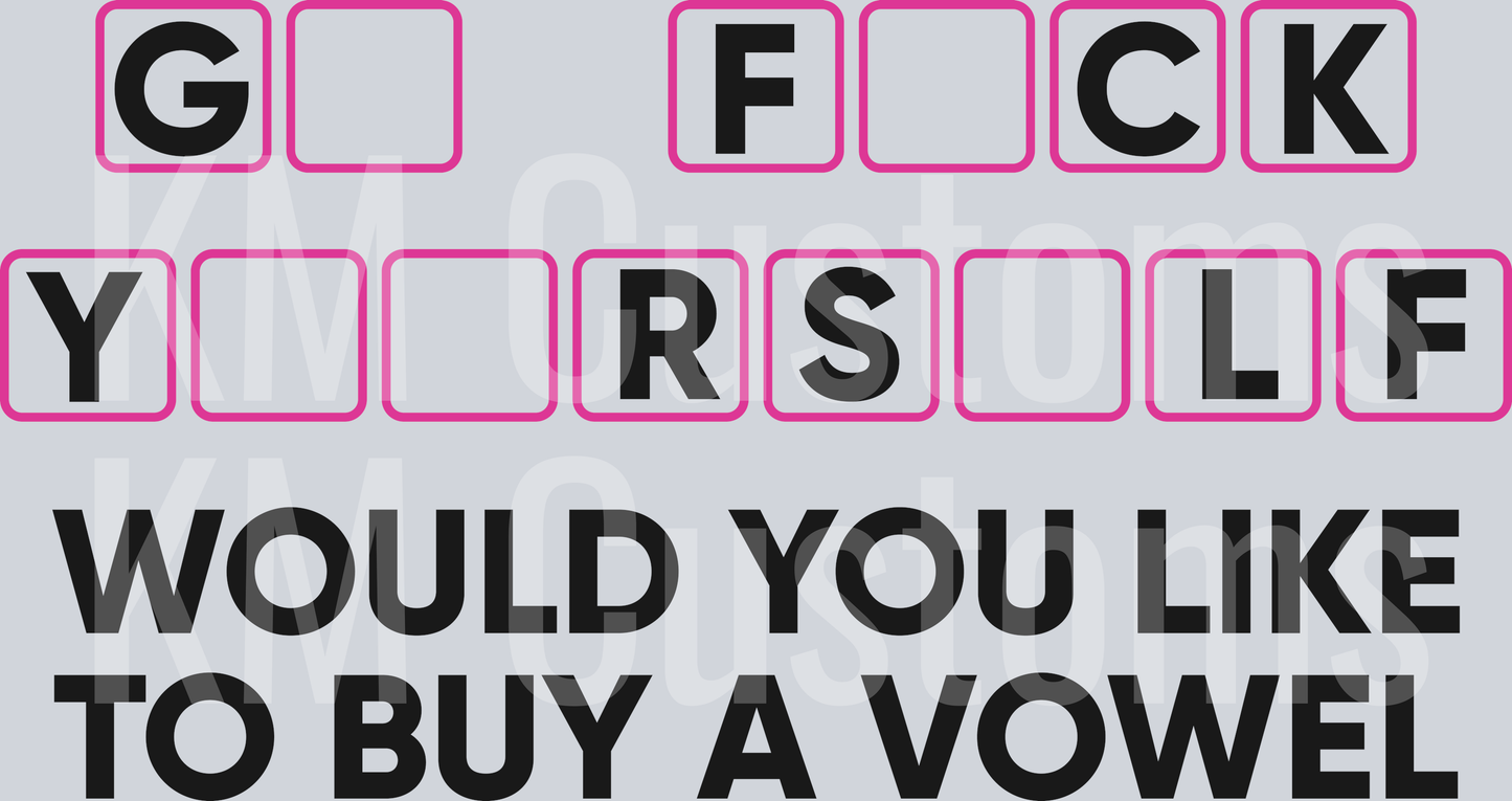 Buy A Vowel