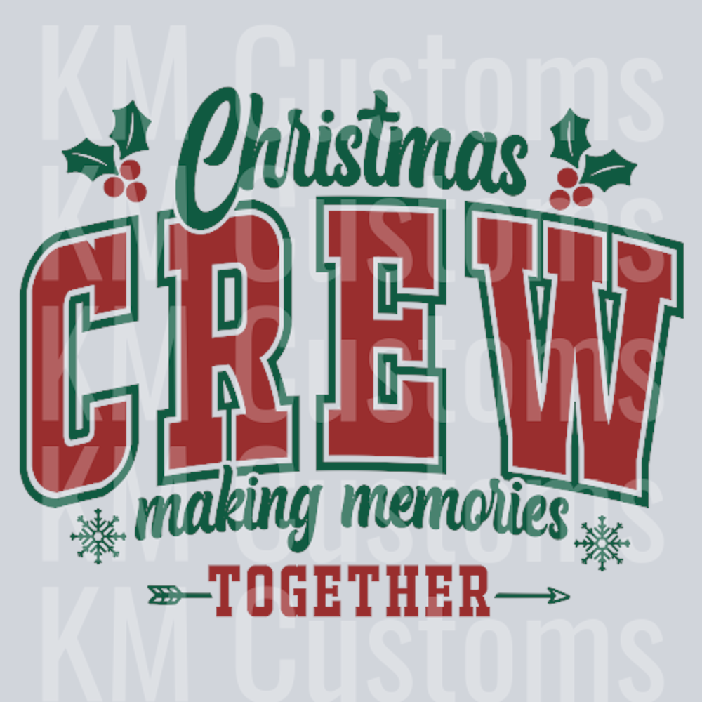 Christmas Crew 6 DTF Transfer