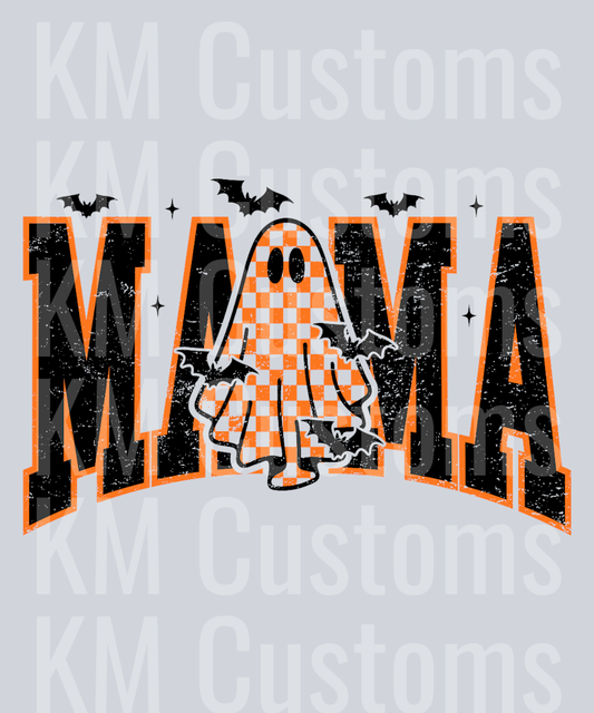 Mama Ghost Checkered