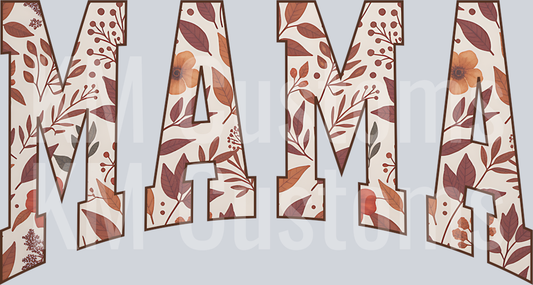 Fall Leaves Mama