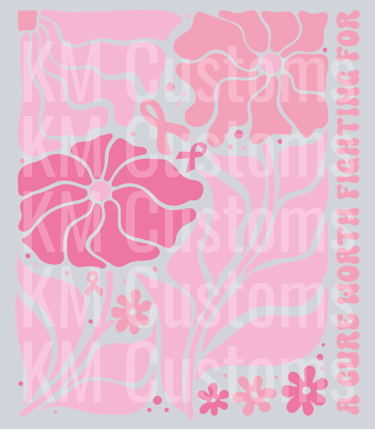 A Cure Worth Fighting For DTF Transfer