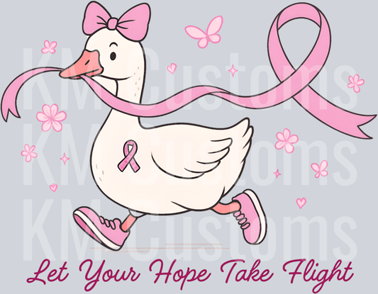 Let your hope take flight DTF Transfer