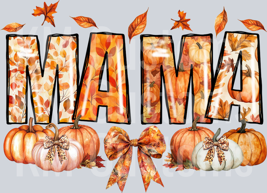 Fall Mama Pumpkin
