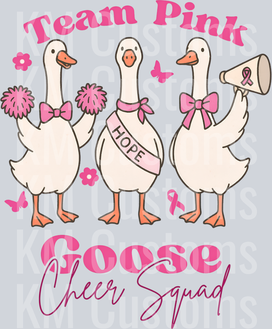 Team pink DTF Transfer