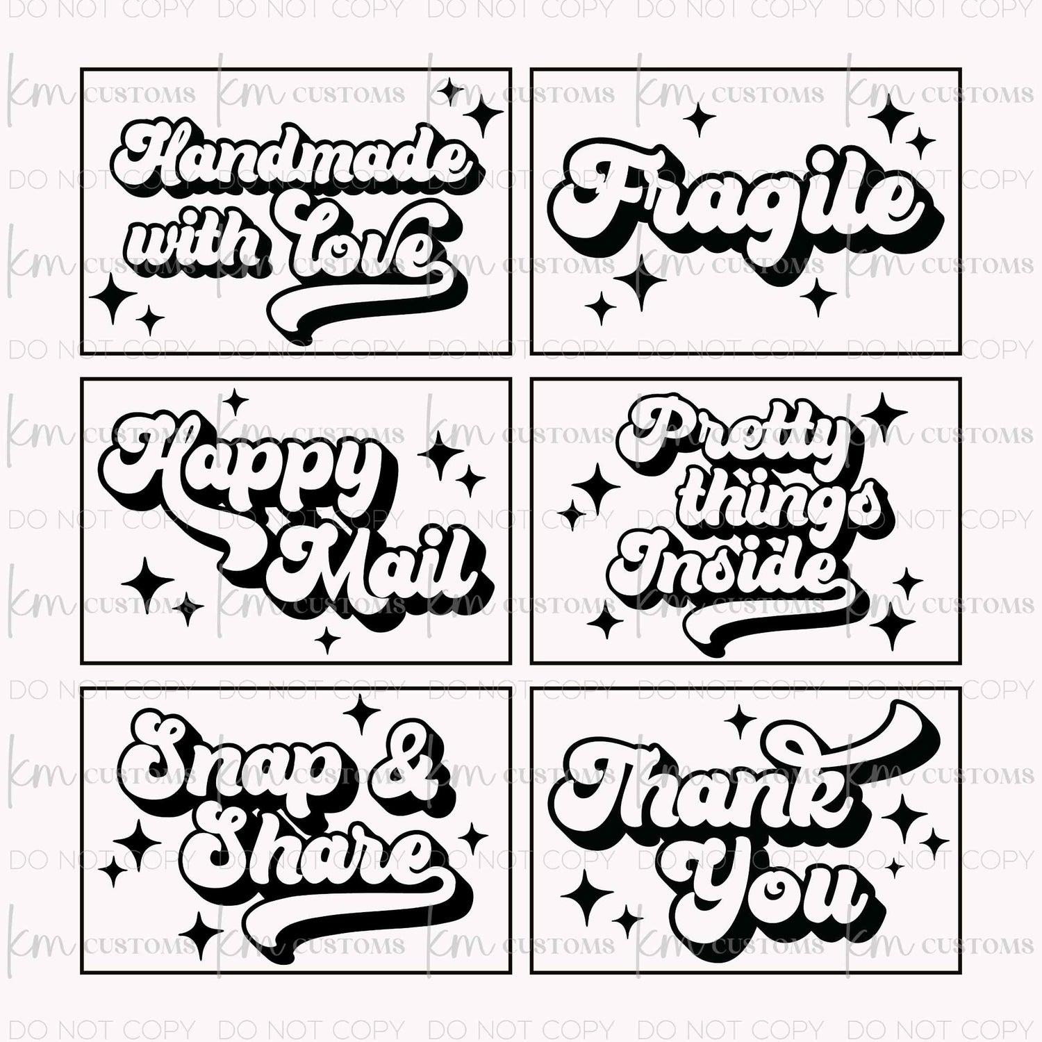 Packaging Stickers