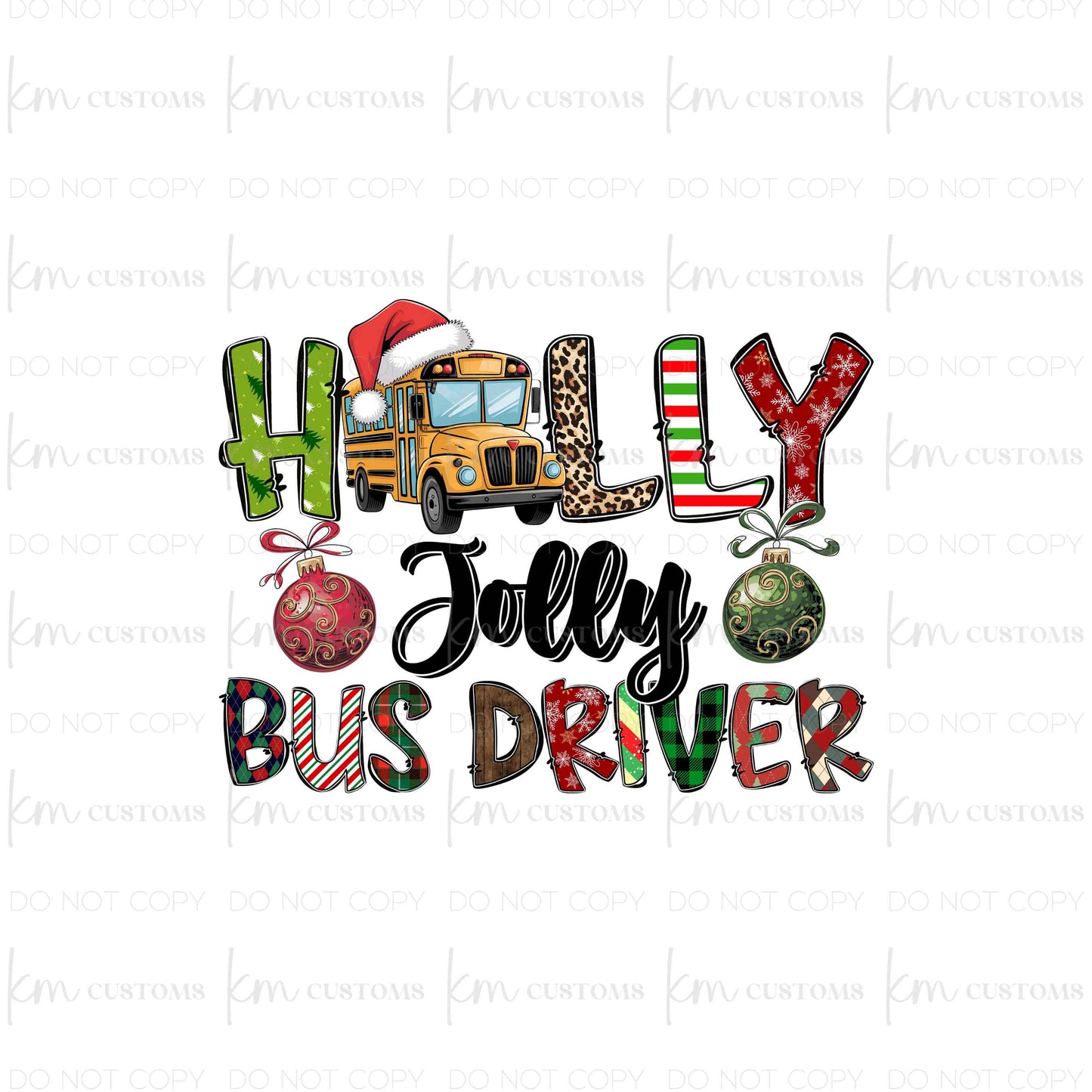 Holly Jolly Bus Driver