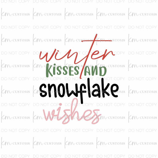 Winter Kisses & Snowflake Wishes