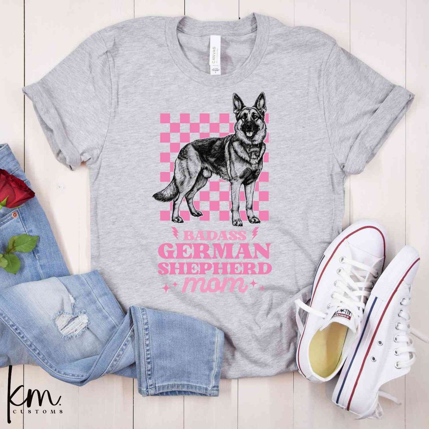 German Shepherd Mom