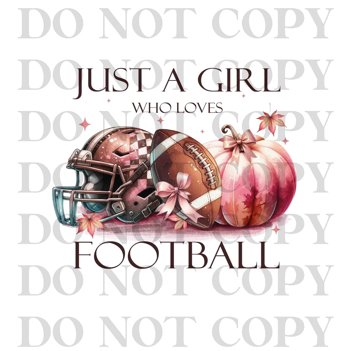 Football Girl Pink