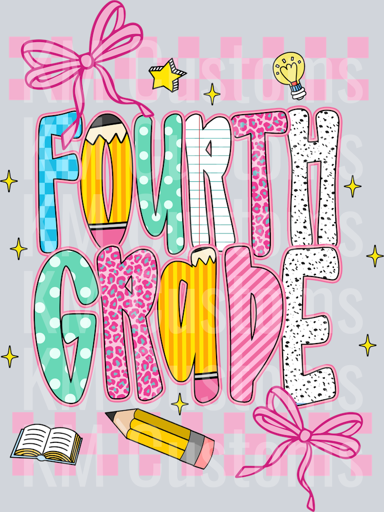 4th grade Pink Checker