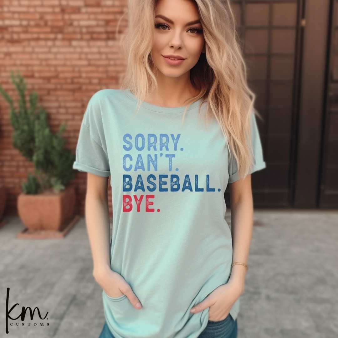 Sorry. Can't. Baseball. Bye.