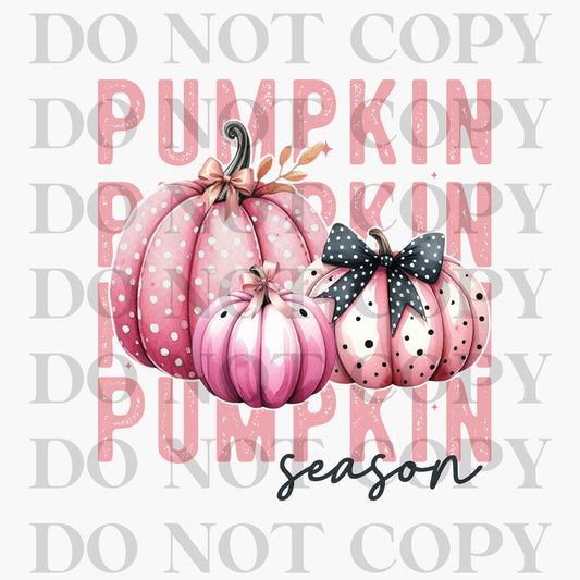 Pumpkin Season Pink