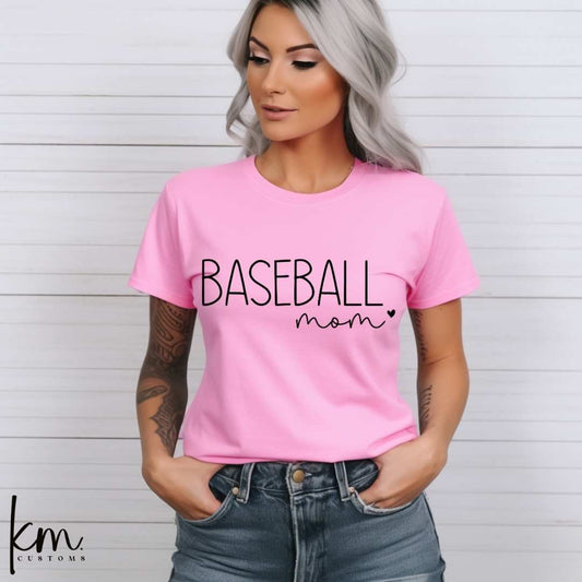 Simple Baseball Mom