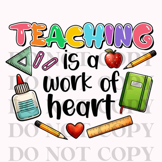 Teaching Is A Work Of Art