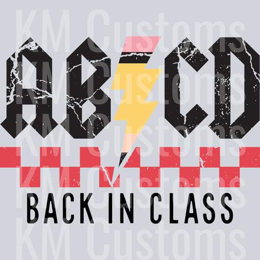 ABCD Back In Class