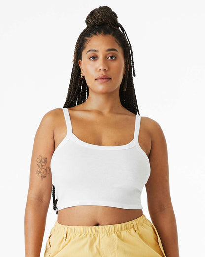 BELLA + CANVAS - Women's Micro Rib Spaghetti Strap Tank - 1012