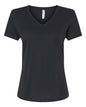 BELLA + CANVAS - Women's Relaxed Heather CVC V-Neck Tee