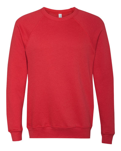 BELLA + CANVAS - Sponge Fleece Raglan Crewneck Sweatshirt