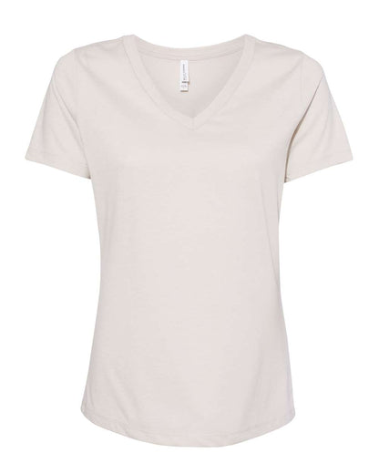 BELLA + CANVAS - Women's Relaxed Heather CVC V-Neck Tee