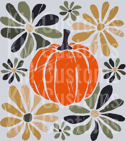 Boho Floral Fallpng