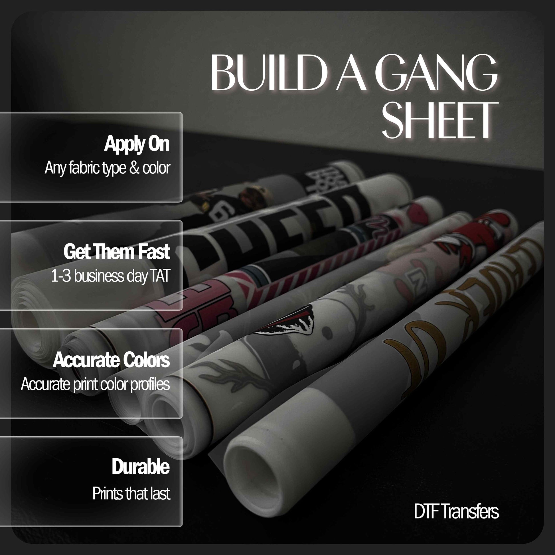 Build Custom DTF Gang Sheets - KM Customs