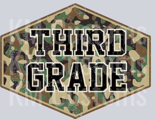Camo 3rd Grade