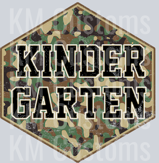 Camo KINDERGARTEN