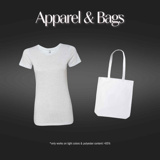 Custom Sublimation Prints - shirts and bags