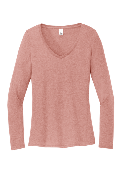 Women's Perfect Tri Long Sleeve V-Neck Tee