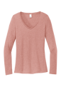 Women's Perfect Tri Long Sleeve V-Neck Tee