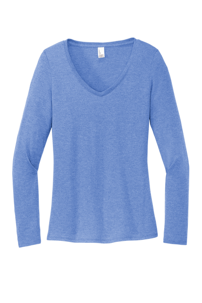 Women's Perfect Tri Long Sleeve V-Neck Tee