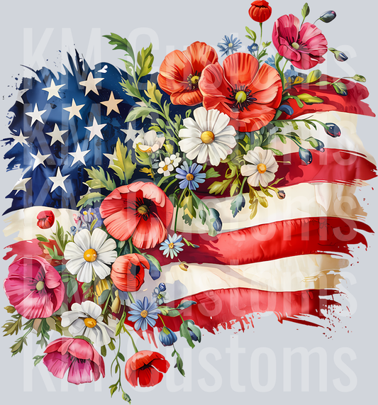 Floral Flag