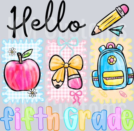 Hello 5th Grade