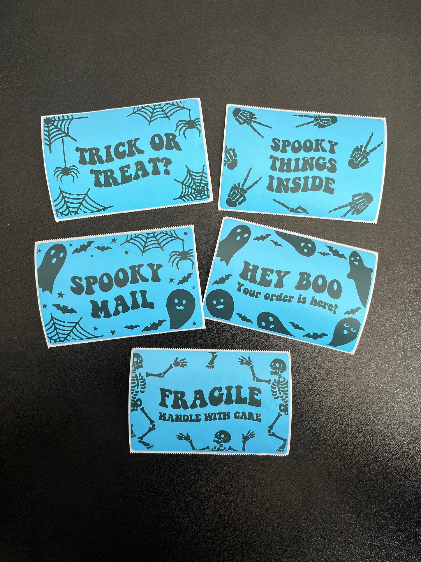 Halloween Packaging Stickers - 60 Count