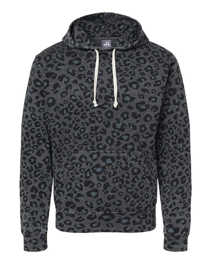J. America - Triblend Fleece Hooded Sweatshirt - 8871