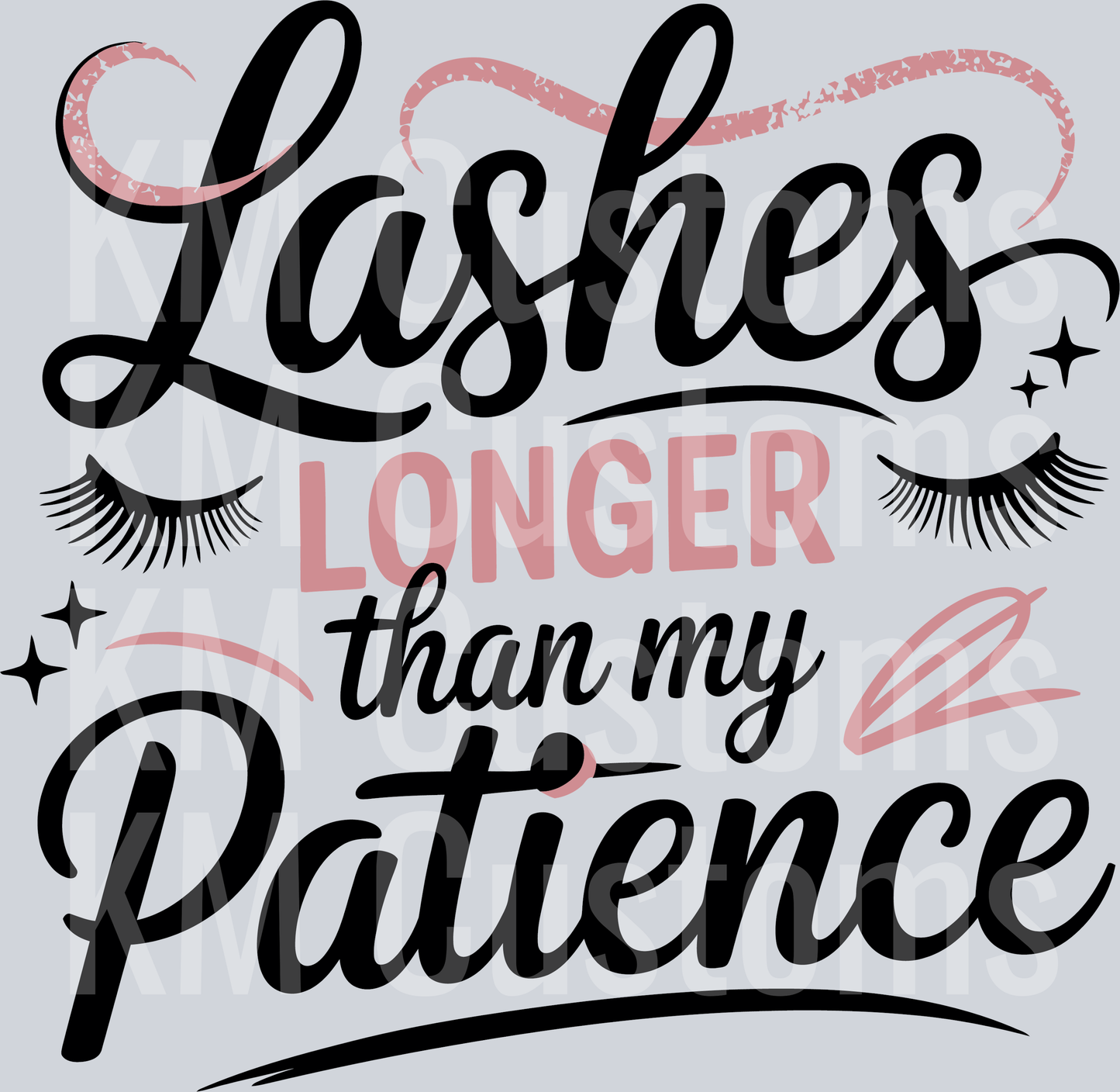 Lashes Longer Than My Patience