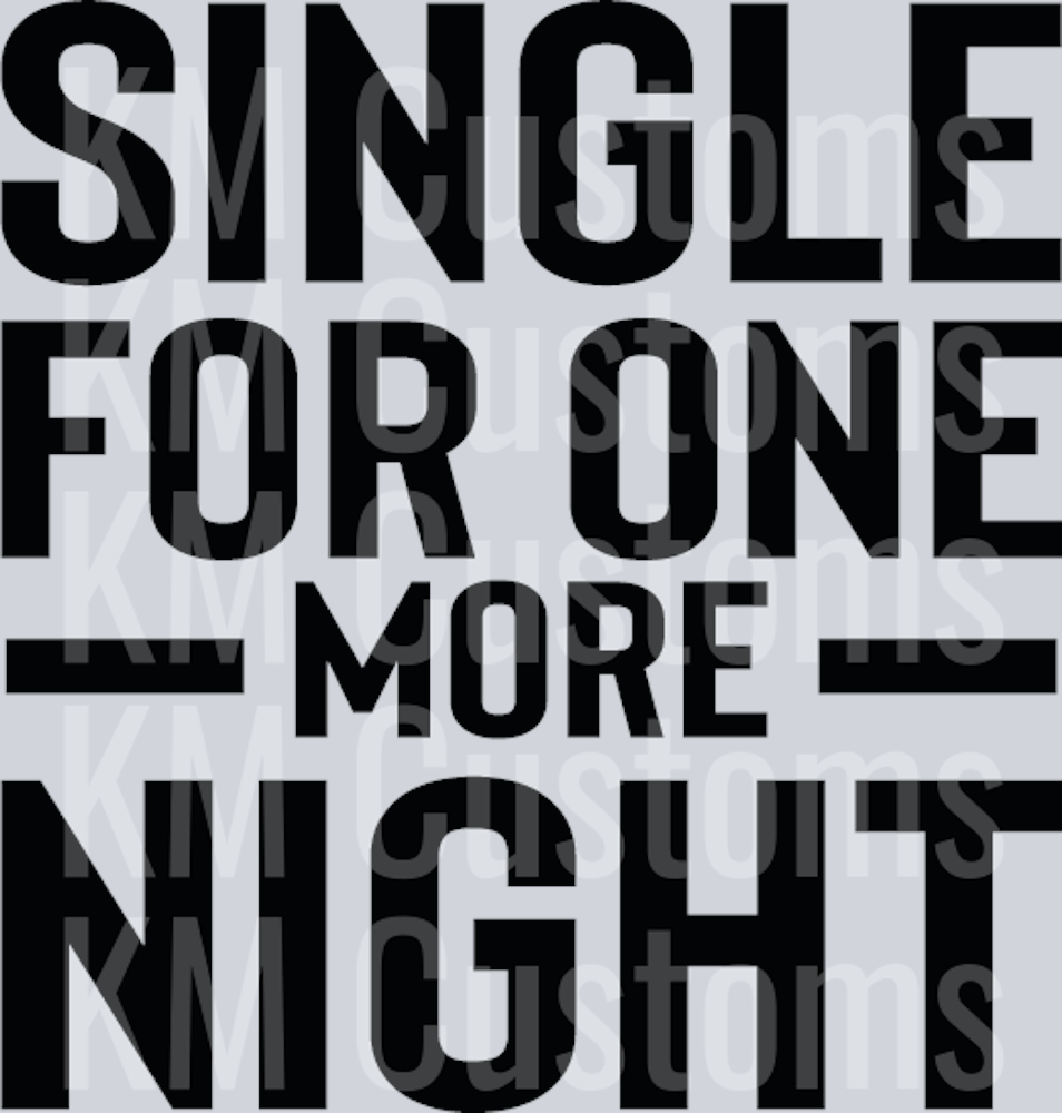 One More Night