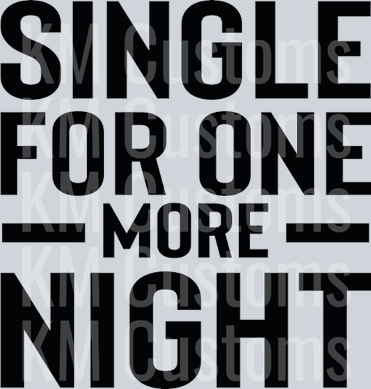 One More Night