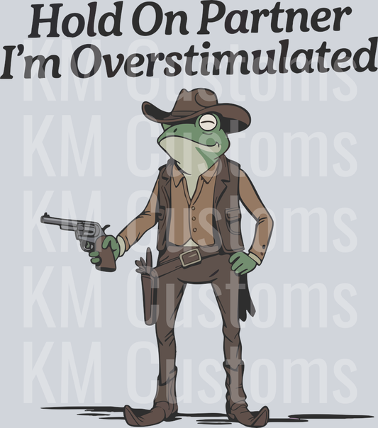 Overstimulated Frog