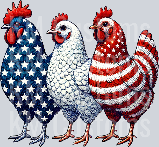 Patriotic USA Chicken